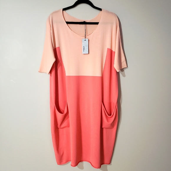 Crea Concepts Dresses & Skirts - Crea Concept NWT Loose Fitting Dress Pockets